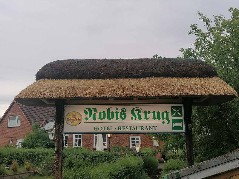 Reetüberdachung nachher