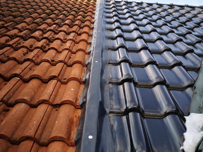 Dachübergang nachher